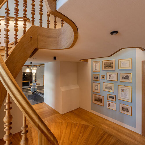 La liaison entre les deux maisons. Photo : GAW Linth.