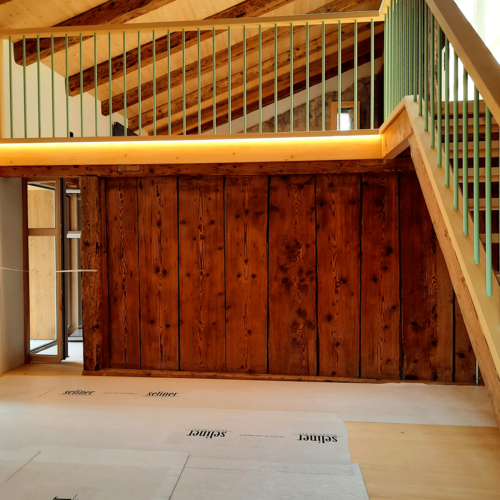 Appartement en duplex.